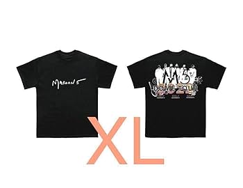 Amazon.co.jp: Tシャツ XL マルーン5 DOME TOUR GOODS T-SHIRT